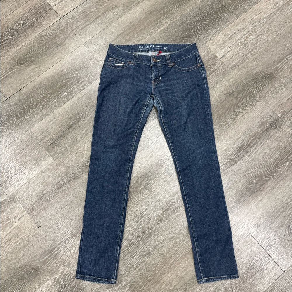 GUESS Women's Dark Blue Skinny Jeans